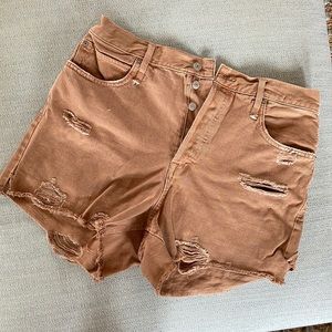 Free People High Waisted Shorts